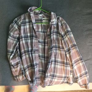 American Eagle boyfriend flannel